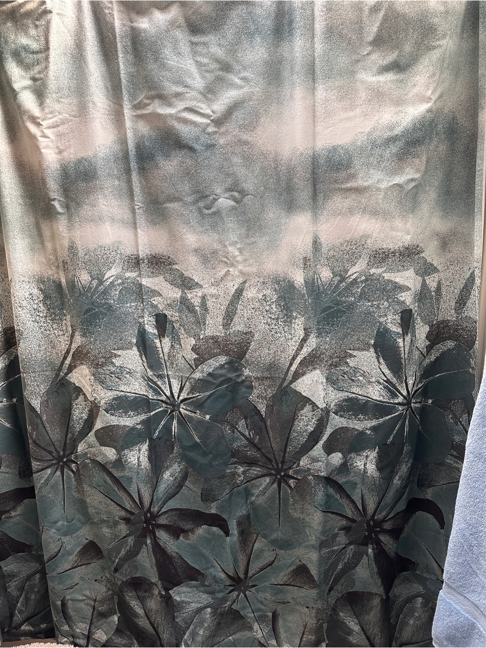 Parker Loft Mendocino Fabric Shower Curtain 72" x 72"